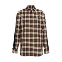MIDNIGHT IP CHK Chemise en coton à motif check et rayures
