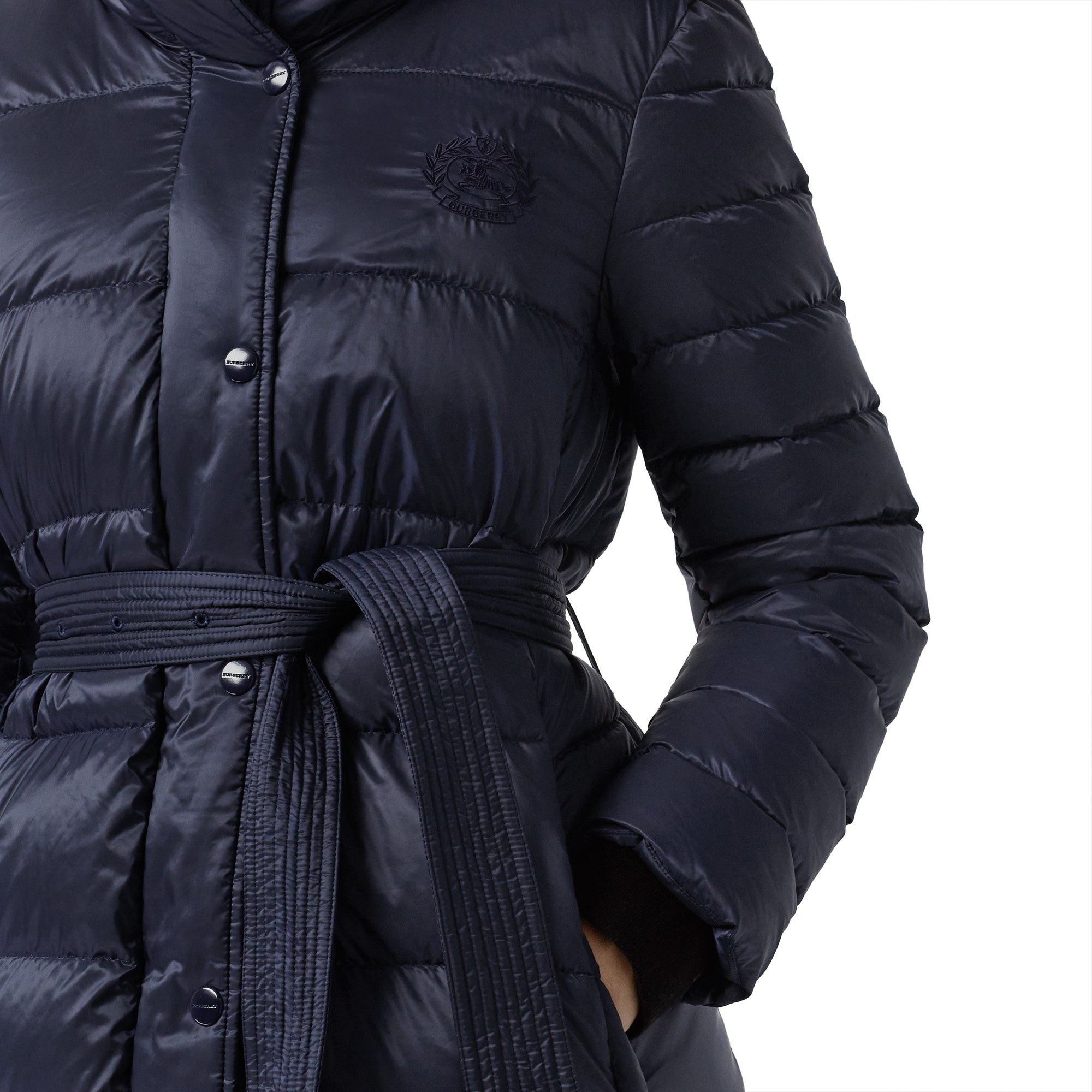 NAVY Doudoune rembourrée à capuche