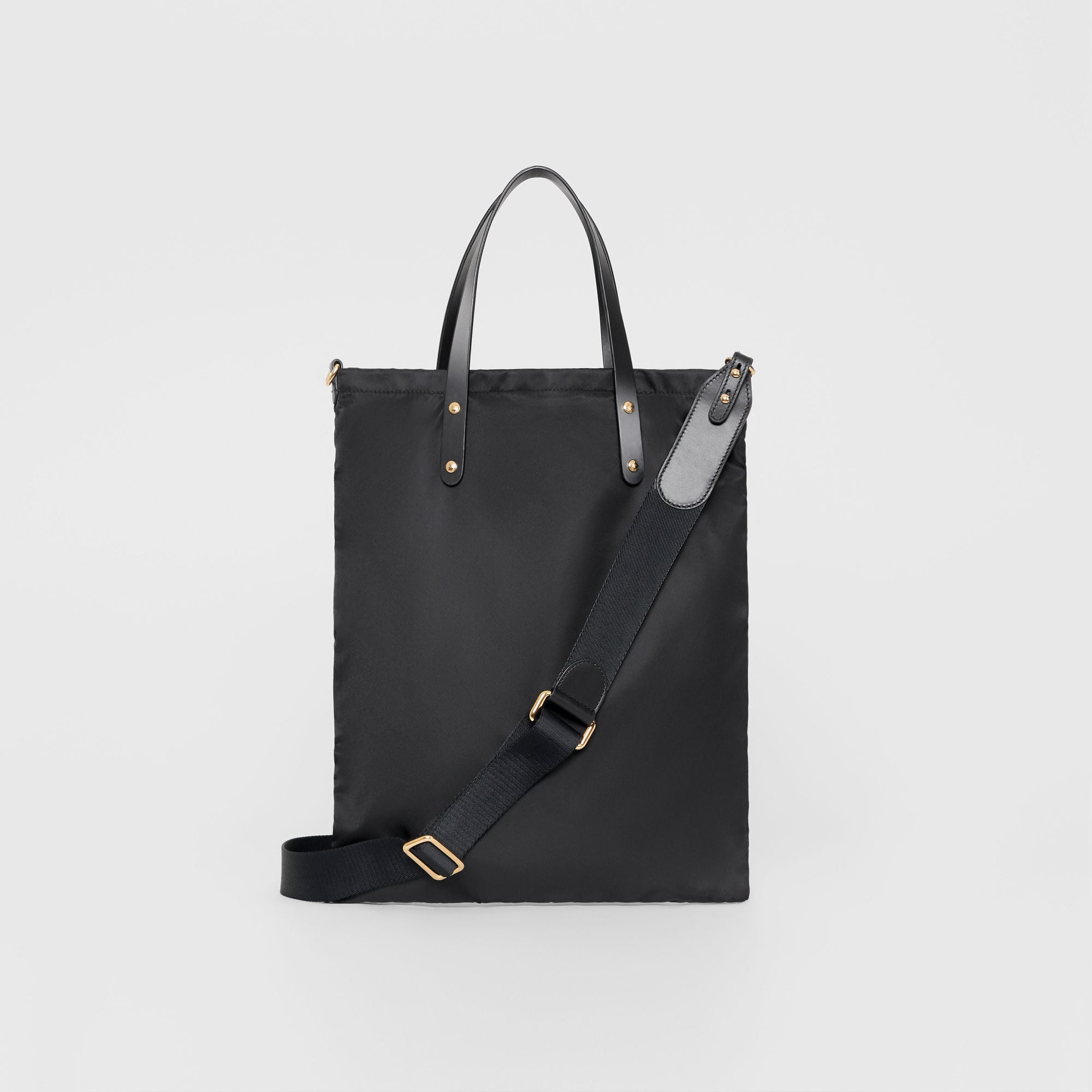 BLACK Sac tote en nylon à logo