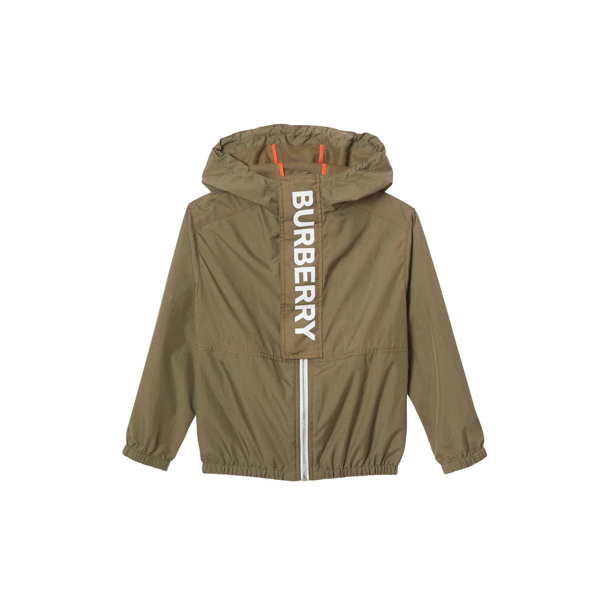 MILITARY GREEN Veste légère à capuche avec logo