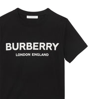 BLACK T-shirt en coton avec logo