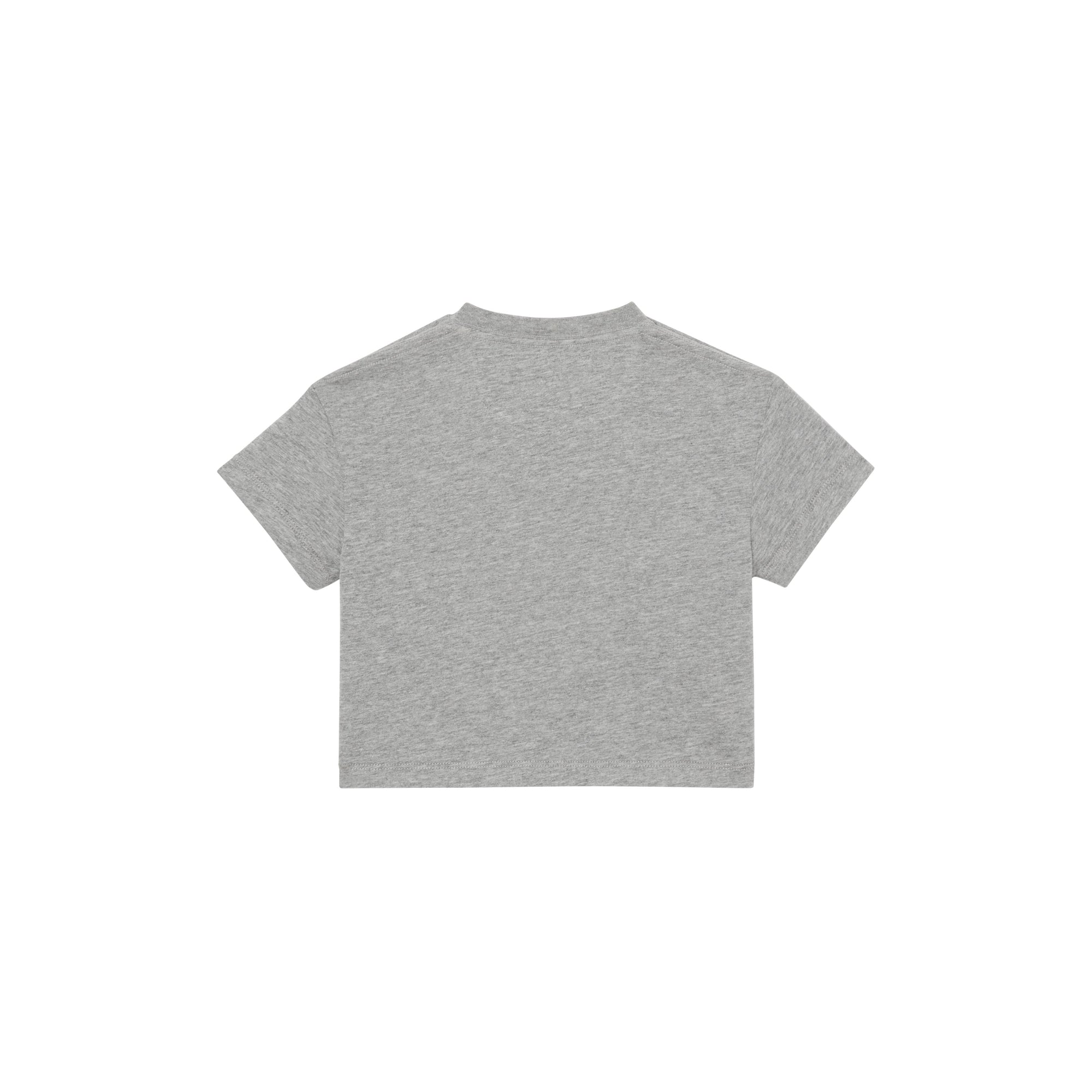 GREY MELANGE T-shirt en coton avec logo