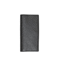 Portefeuille continental en cuir monogram - Noir