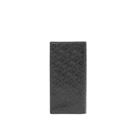 Portefeuille continental en cuir monogram - Noir