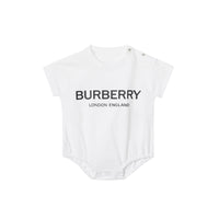 Coffret cadeau quatre pièces pour bébé en coton avec logo imprimé - Noir & blanc