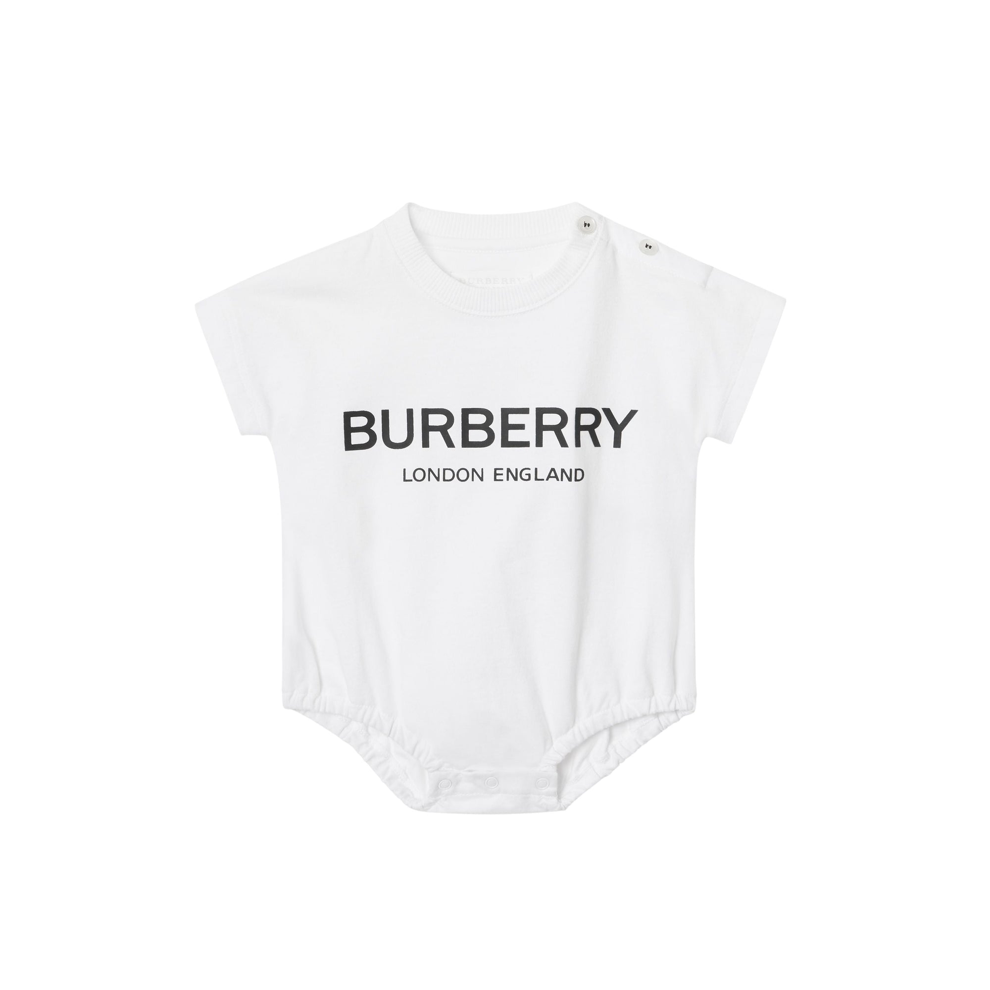 Coffret cadeau quatre pièces pour bébé en coton avec logo imprimé - Noir & blanc