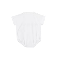 Coffret cadeau quatre pièces pour bébé en coton avec logo imprimé - Noir & blanc
