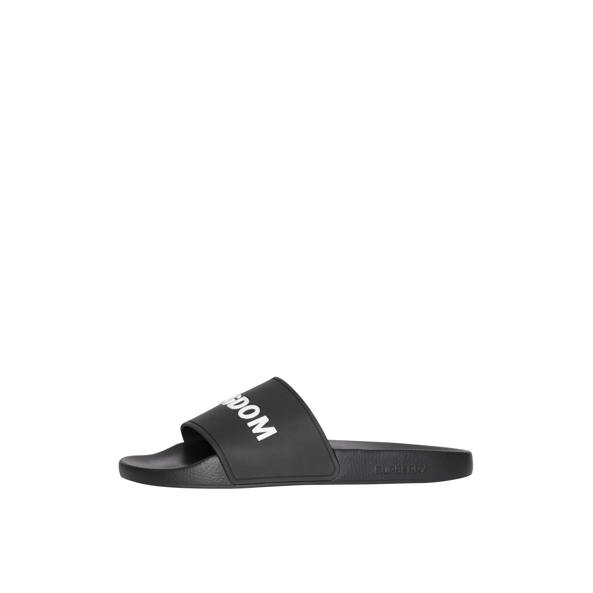 BLACK/OPTIC WHITE Claquettes Kingdom