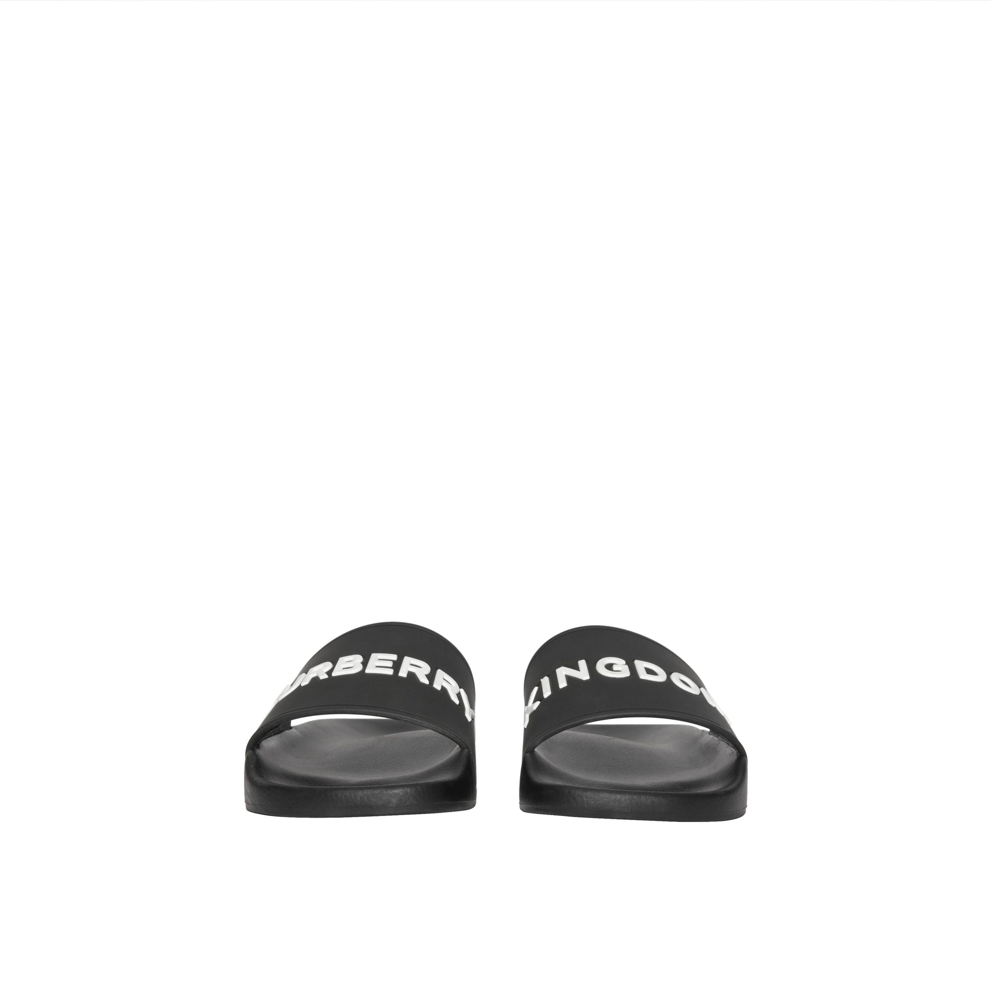 BLACK/OPTIC WHITE Claquettes Kingdom