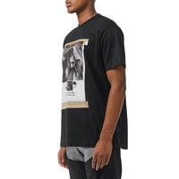 BLACK T-shirt en coton à imprimé campagne d'archive