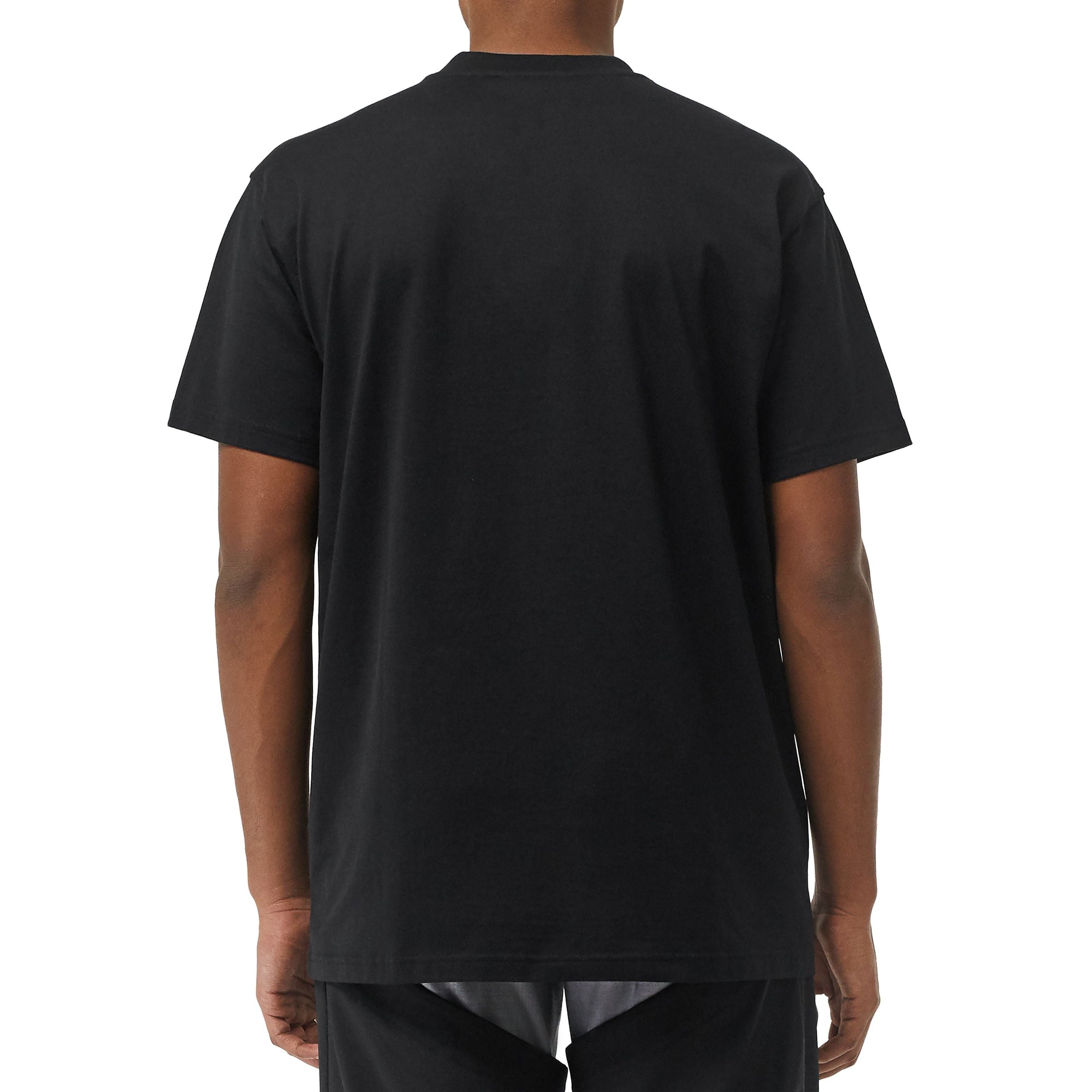 BLACK T-shirt en coton à imprimé campagne d'archive