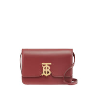 Petit sac tb en cuir - Carmin