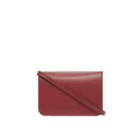 Petit sac TB en cuir - Carmin
