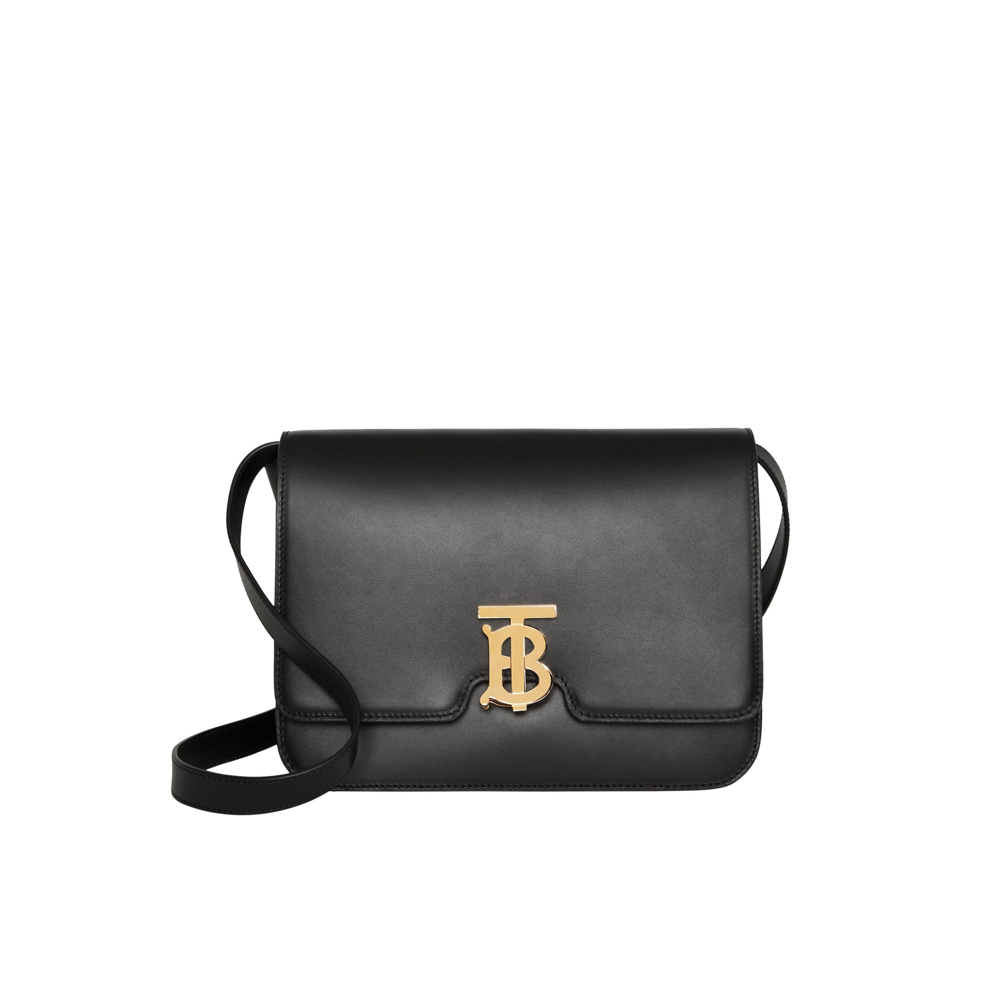 BLACK Sac TB moyen en cuir