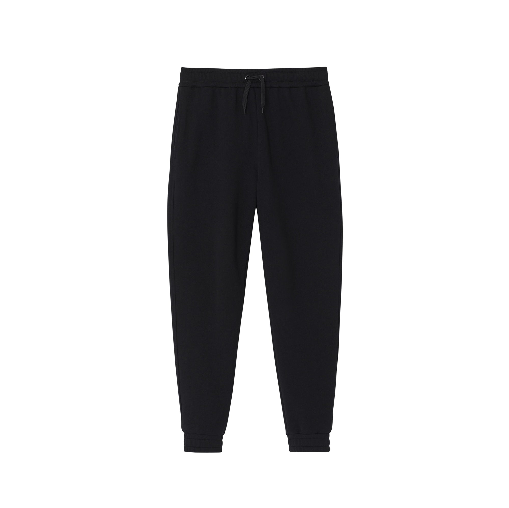 Pantalon de survêtement en coton avec logo imprimé - Noir