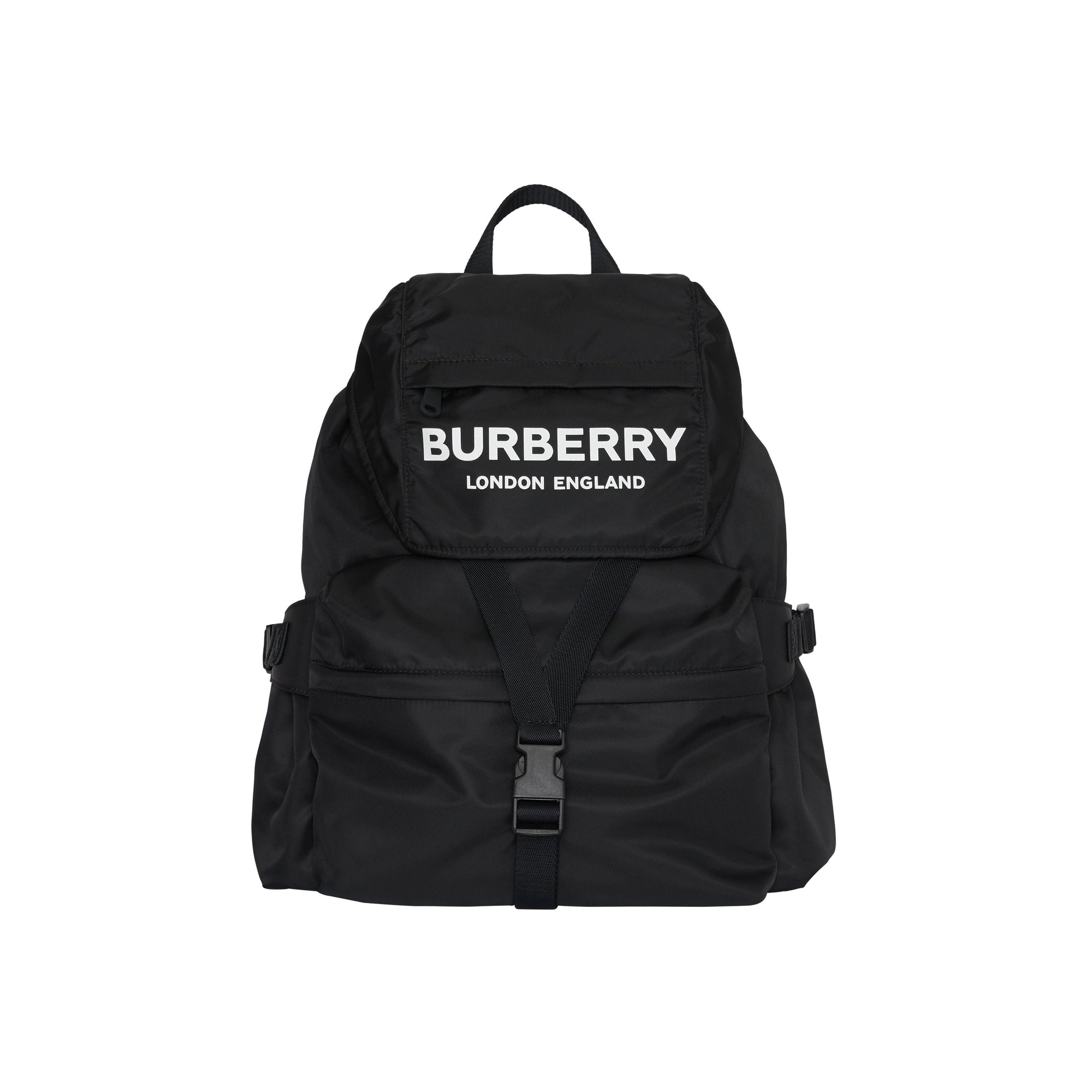 BLACK Sac à dos en nylon avec logo