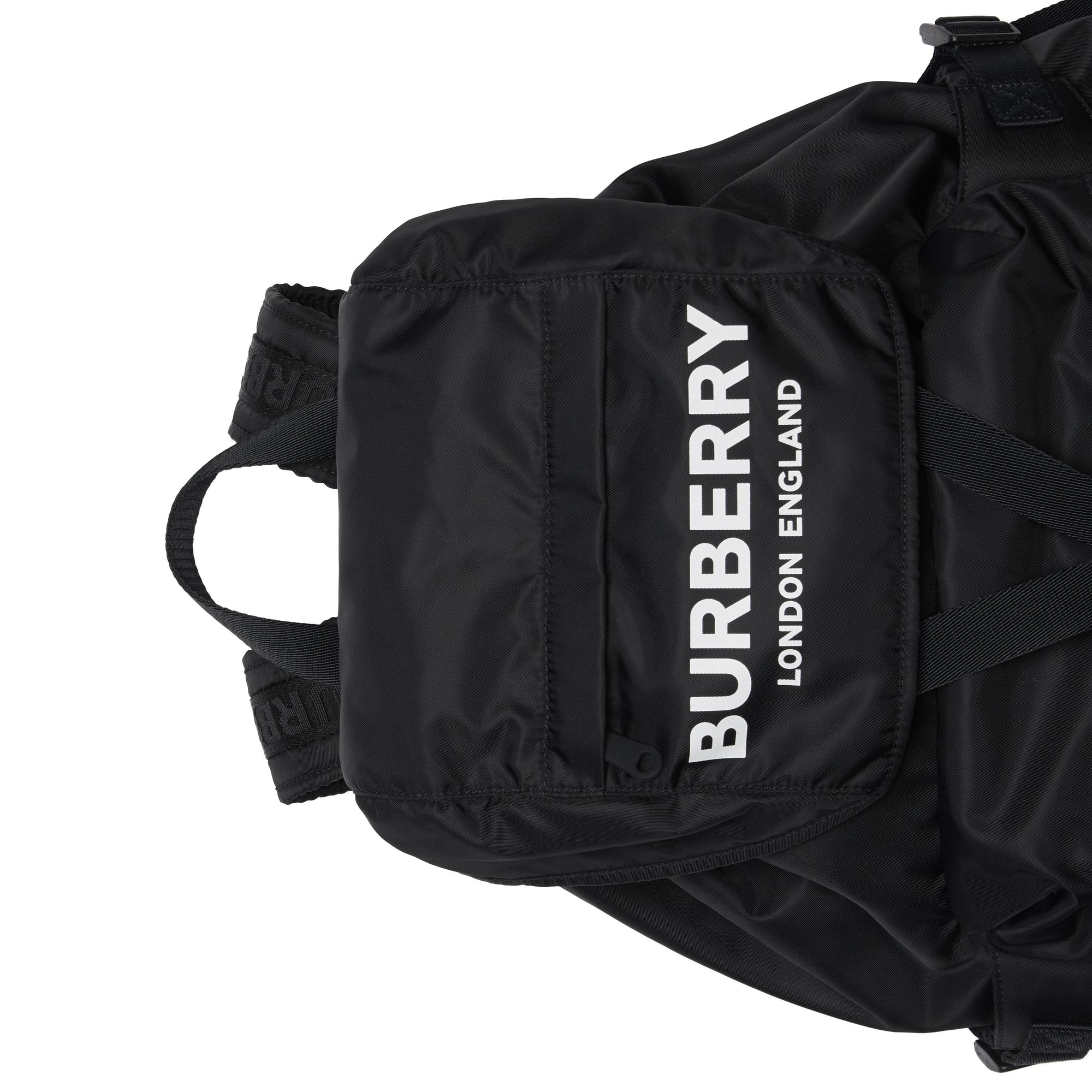 BLACK Sac à dos en nylon avec logo