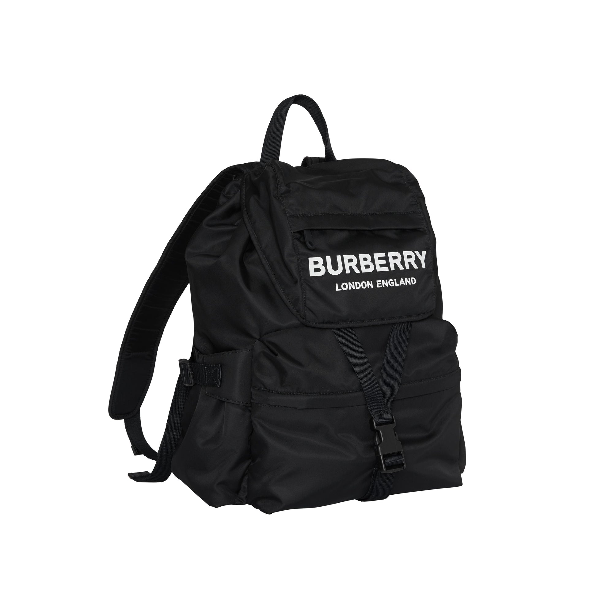 BLACK Sac à dos en nylon avec logo