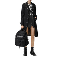 BLACK Sac à dos en nylon avec logo