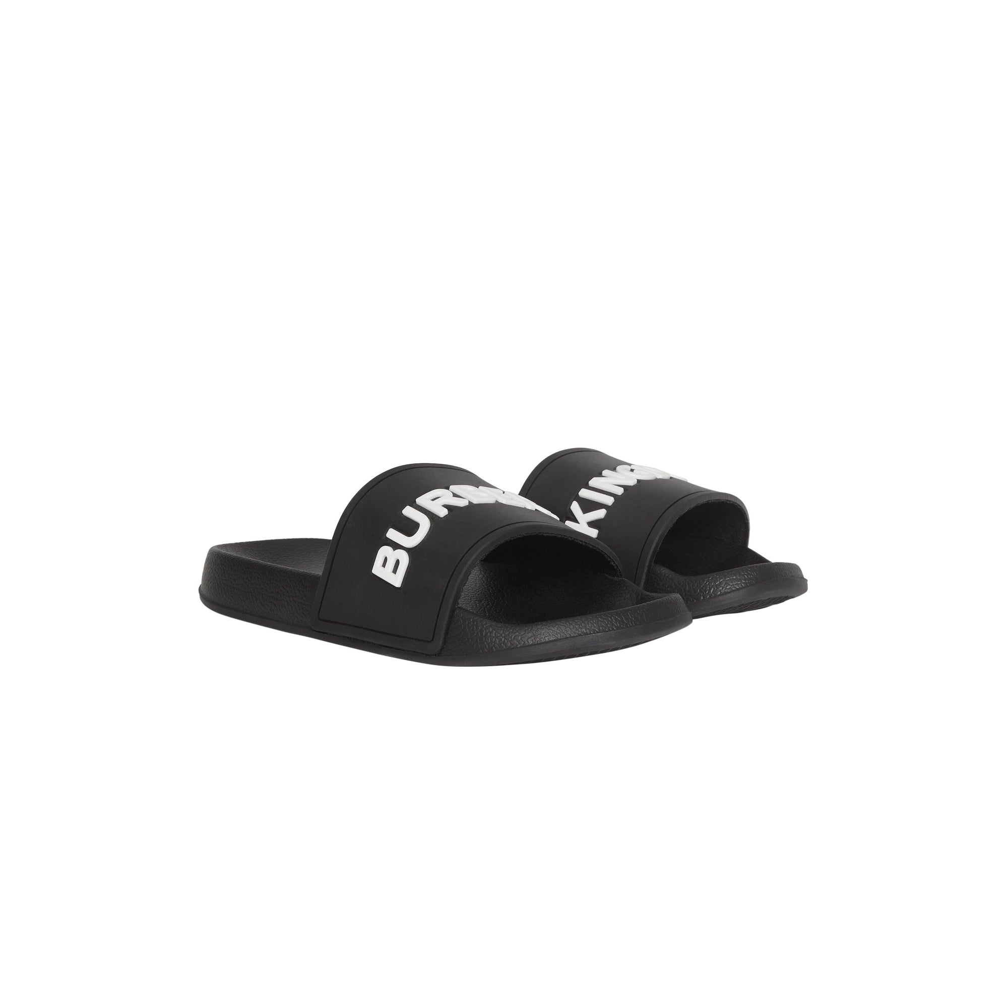 Claquettes Kingdom - Noir & Blanc Optique