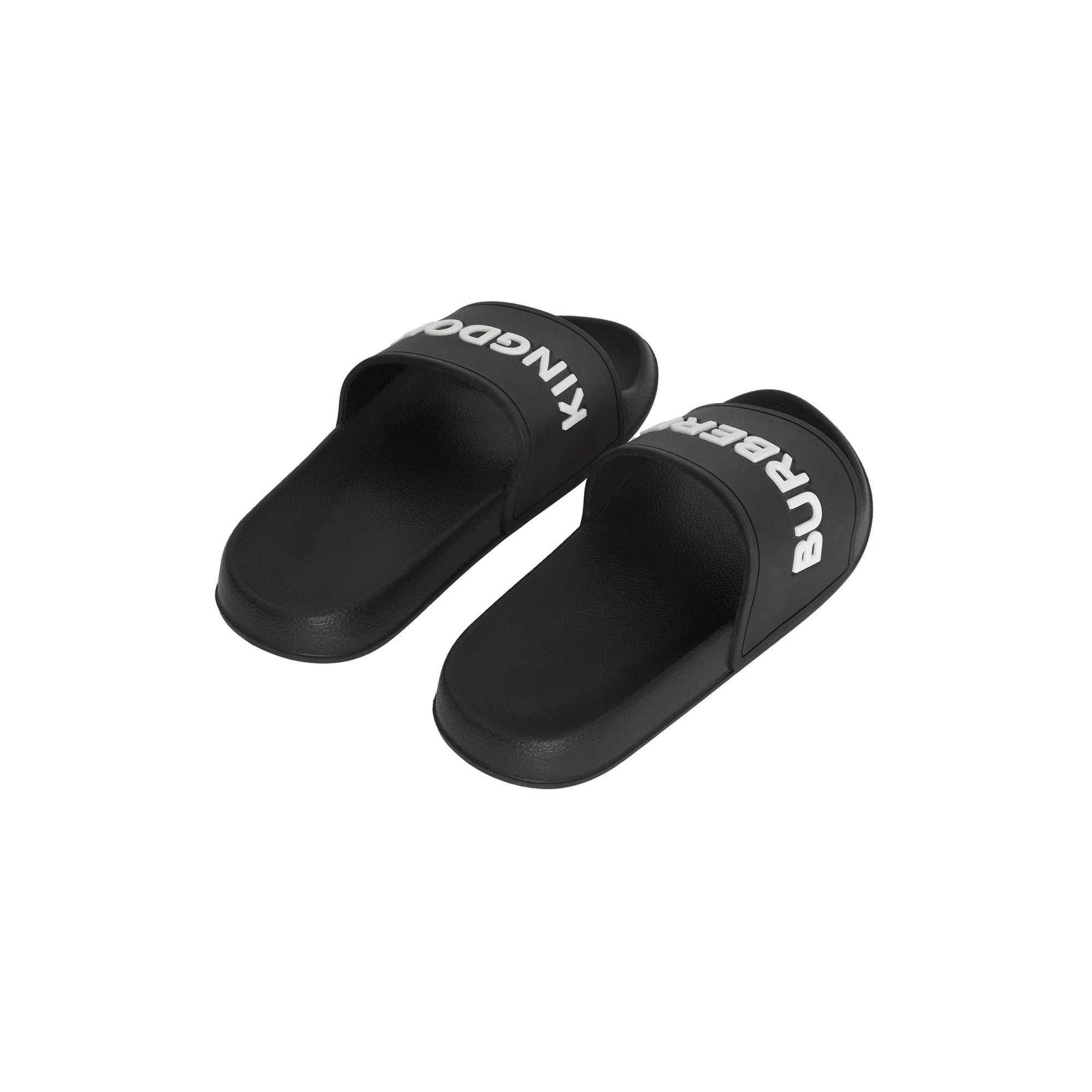 Claquettes Kingdom - Noir & Blanc Optique