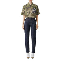 INDIGO Jean droit en denim selvedge japonais