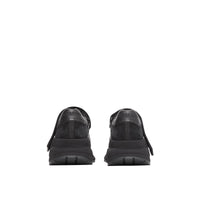 BLACK Sneakers en cuir, nubuck et mesh avec logo