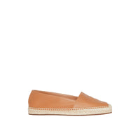 CAMEL Espadrilles en cuir d'agneau à motif Monogram