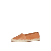 CAMEL Espadrilles en cuir d'agneau à motif Monogram