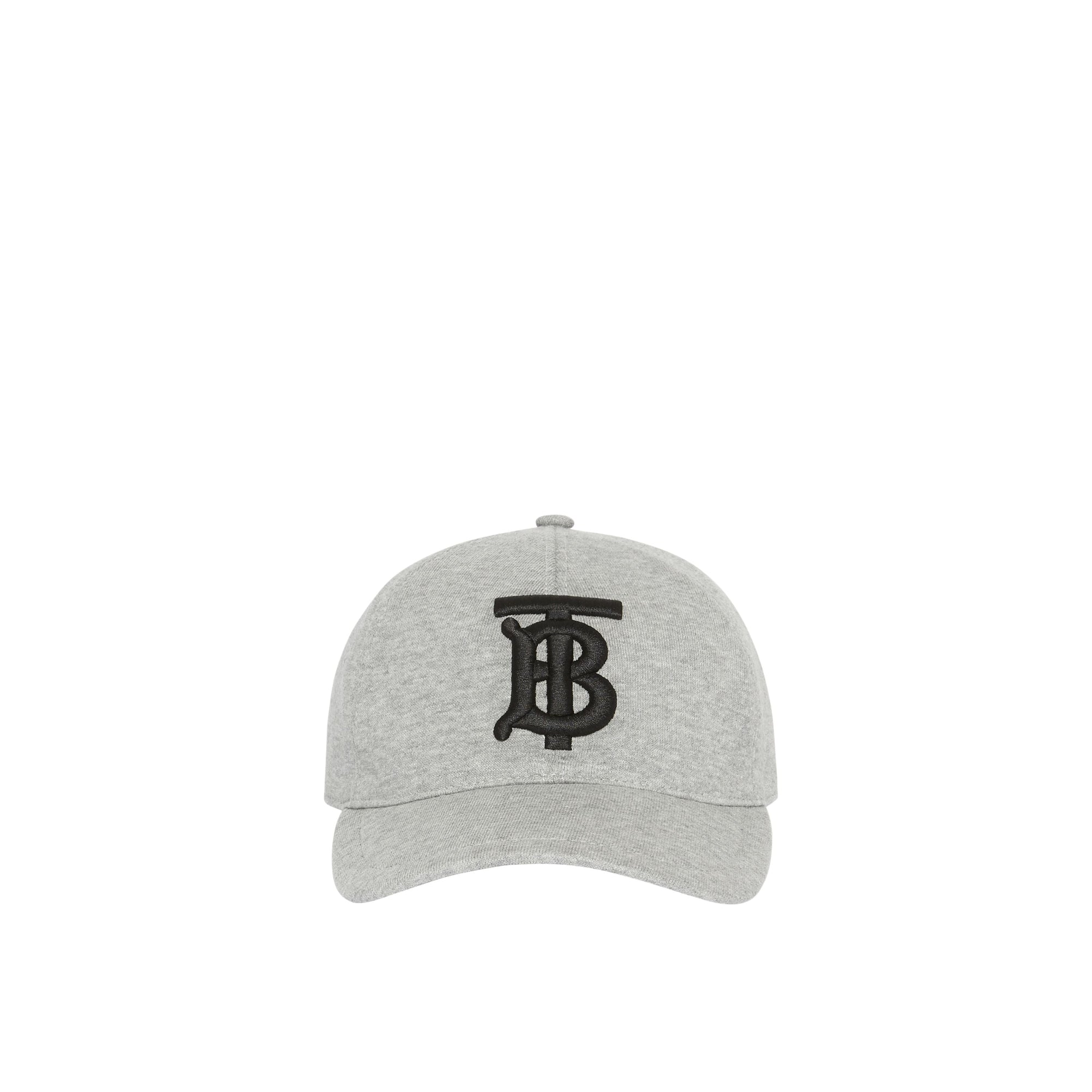 LIGHT GREY MELANGE Casquette de baseball Monogram