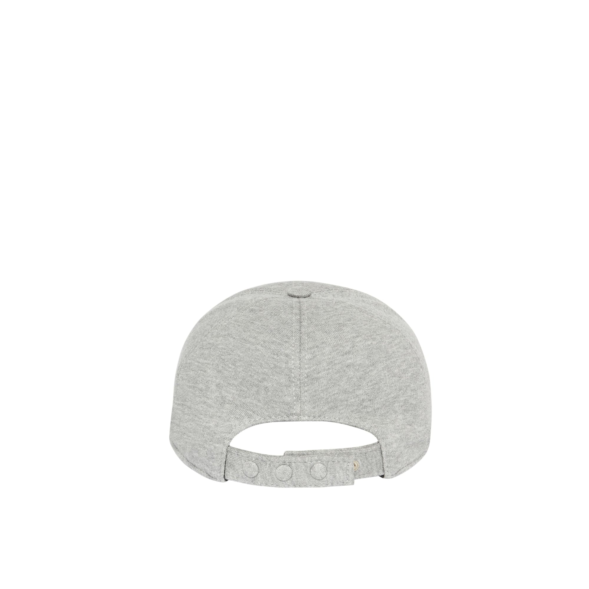 Casquette de baseball monogram - Camaïeu de gris clairs