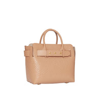 LIGHT CAMEL Petit sac The Belt à triple pression en cuir Monogram