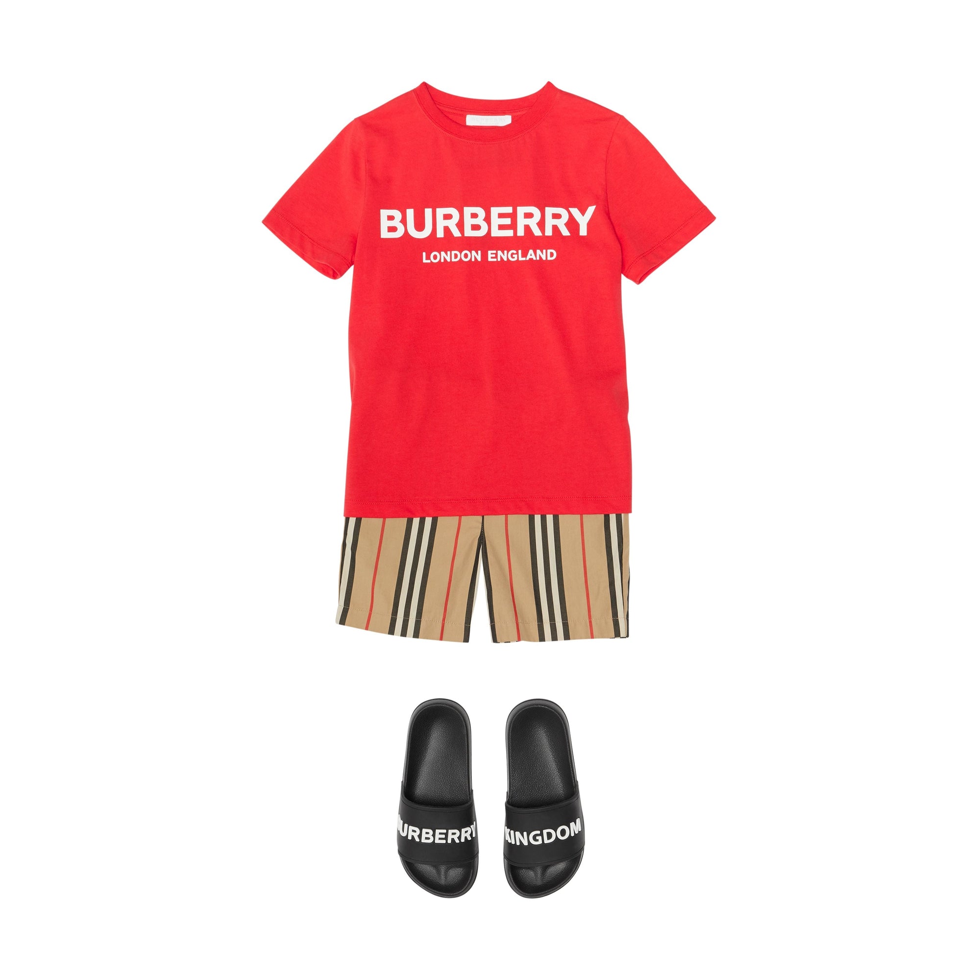 BRIGHT RED T-shirt en coton avec logo