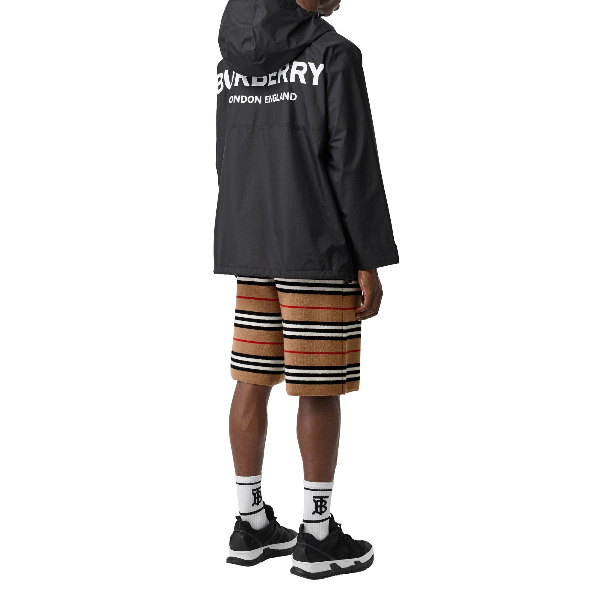 BLACK Anorak léger avec logo