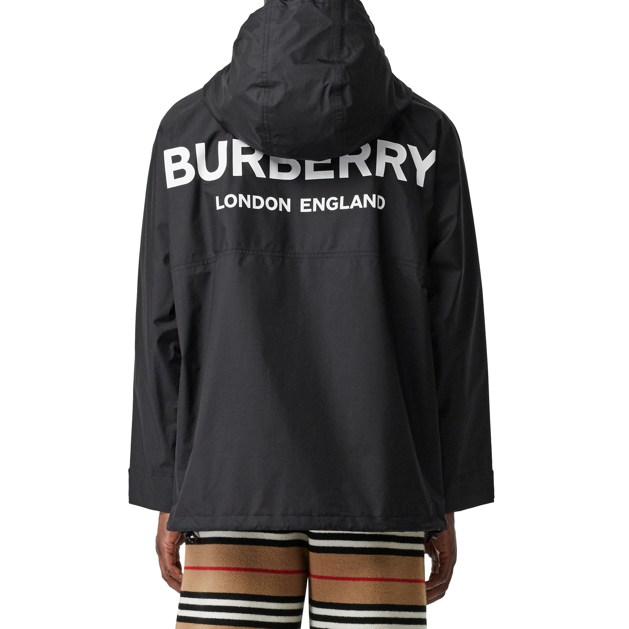 BLACK Anorak léger avec logo