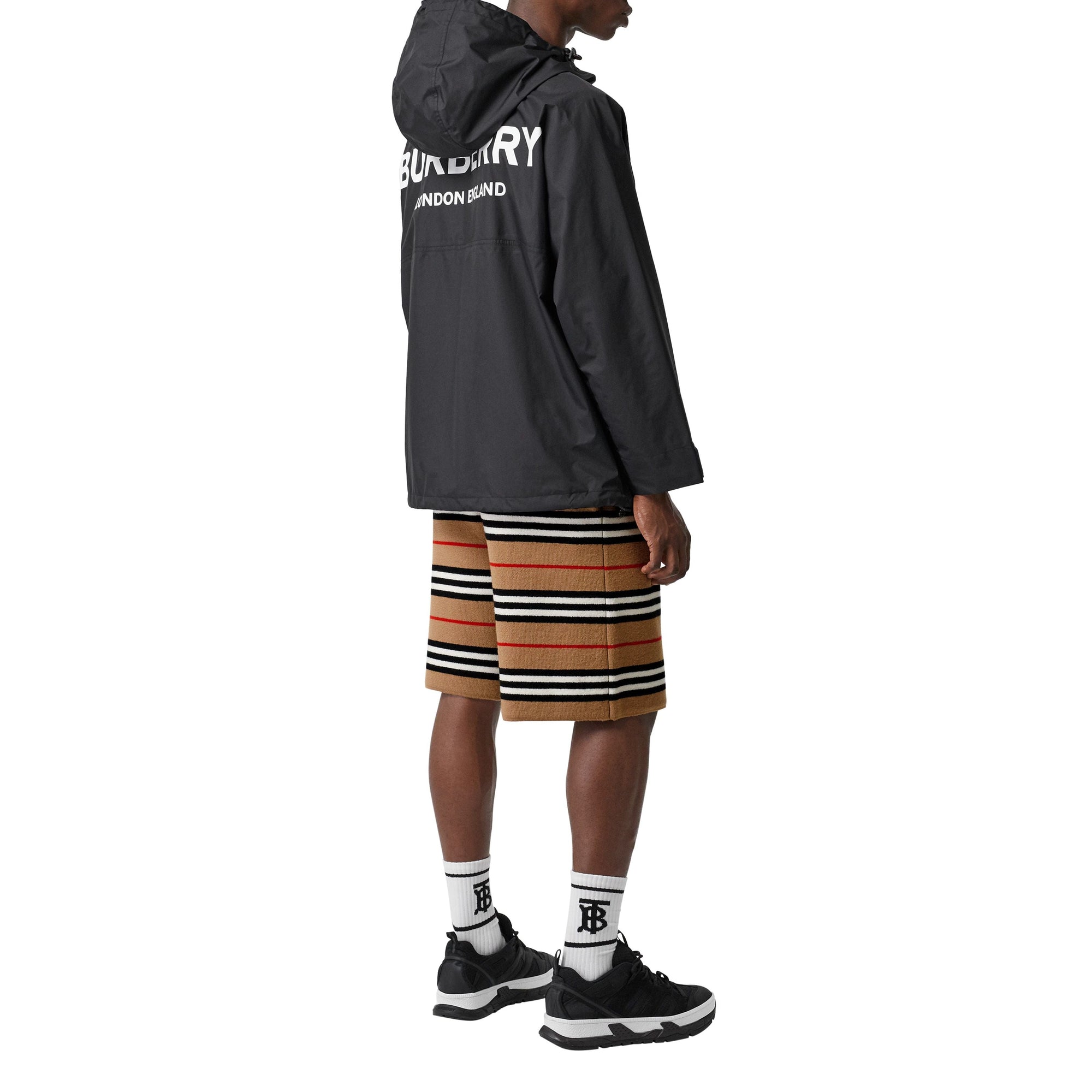 BLACK Anorak léger avec logo