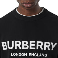 BLACK Sweat-shirt en coton avec logo