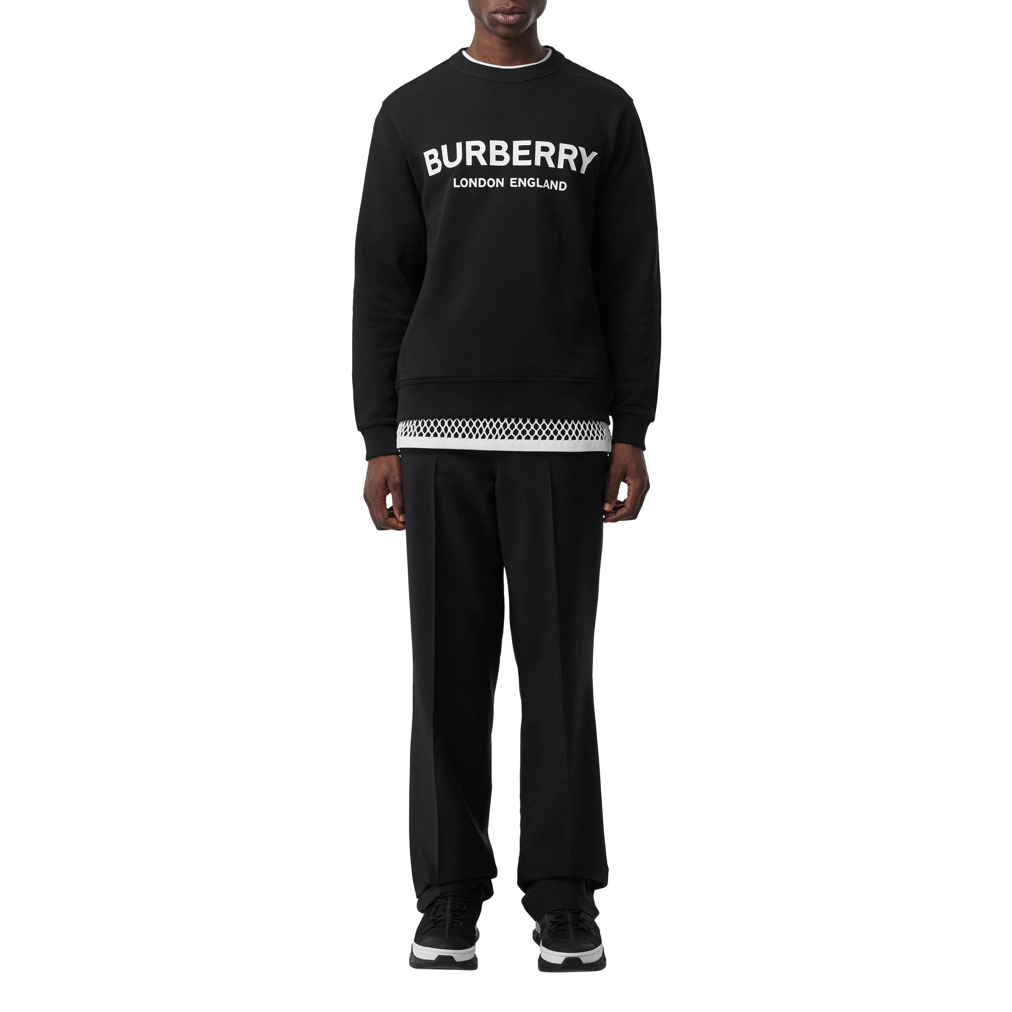 BLACK Sweat-shirt en coton avec logo