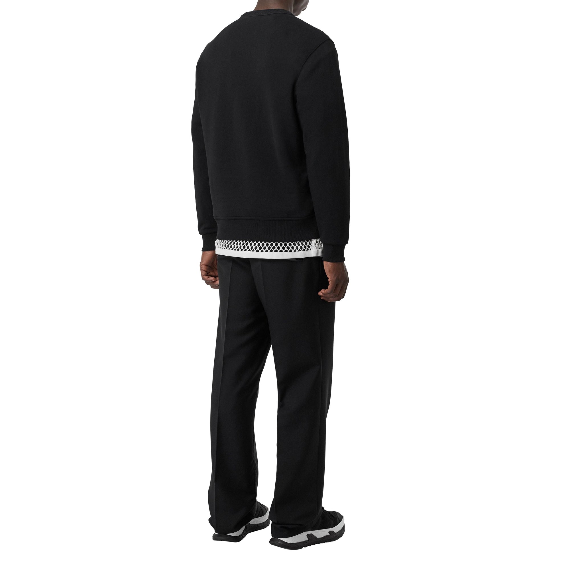 BLACK Sweat-shirt en coton avec logo