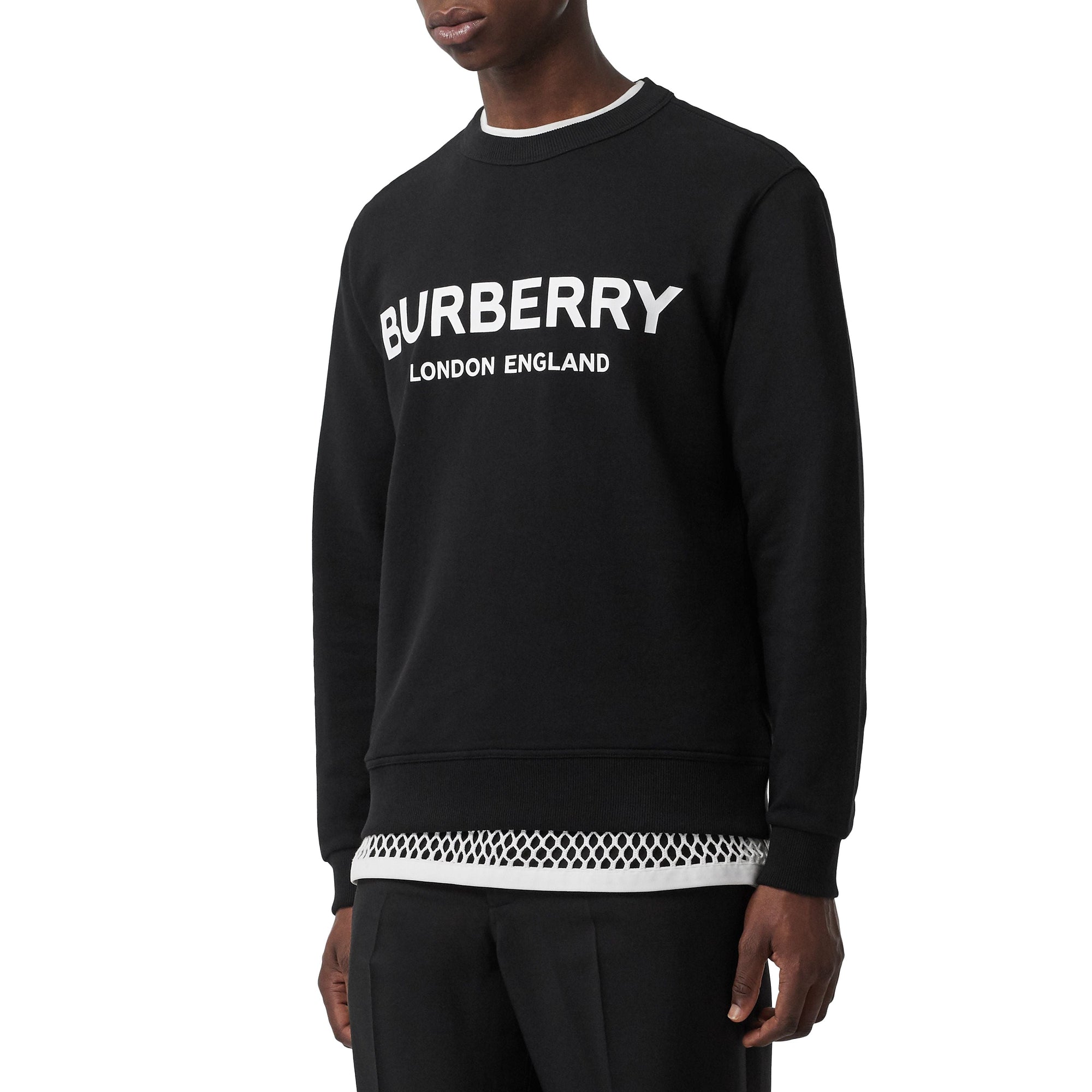 BLACK Sweat-shirt en coton avec logo