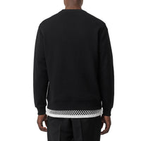 BLACK Sweat-shirt en coton avec logo