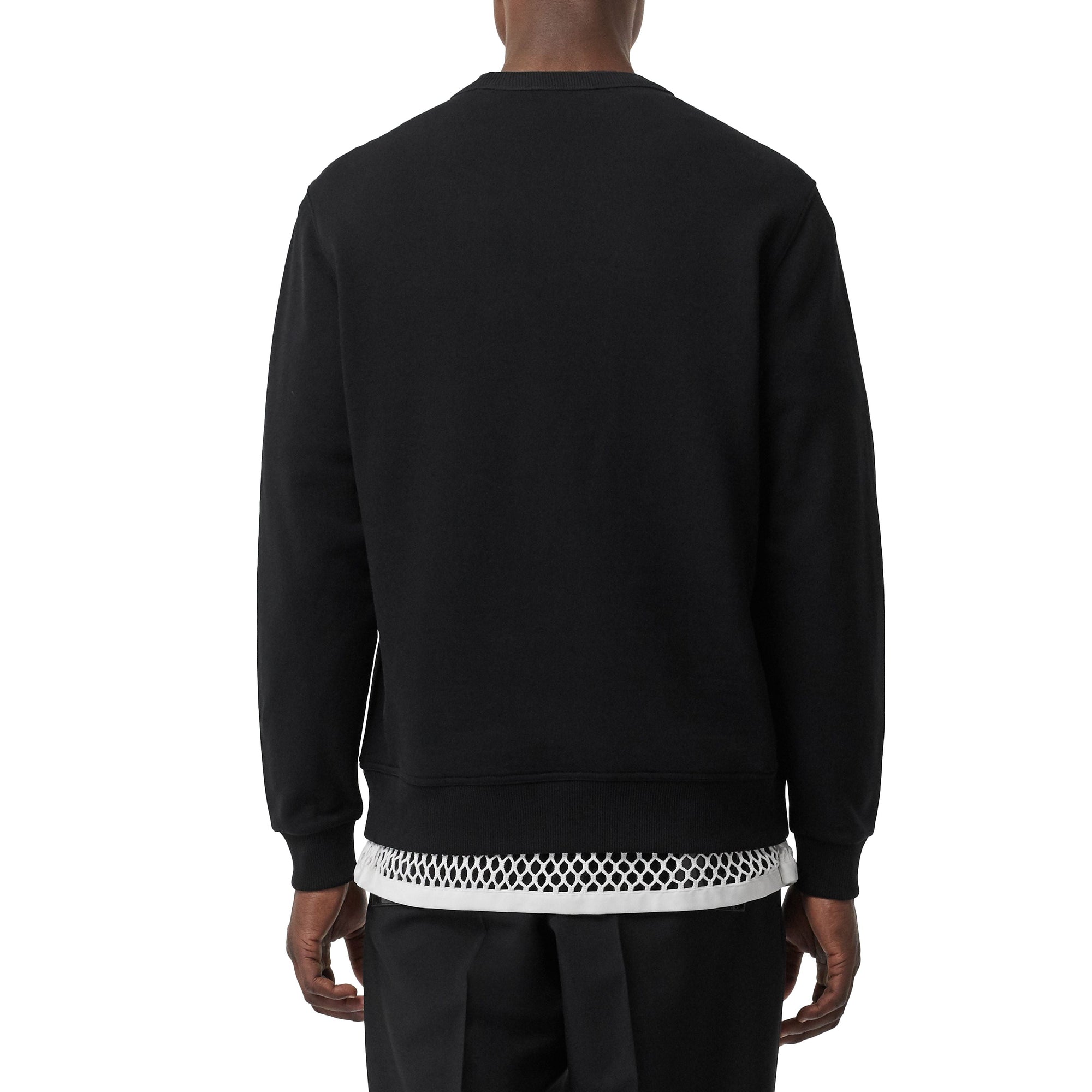 BLACK Sweat-shirt en coton avec logo