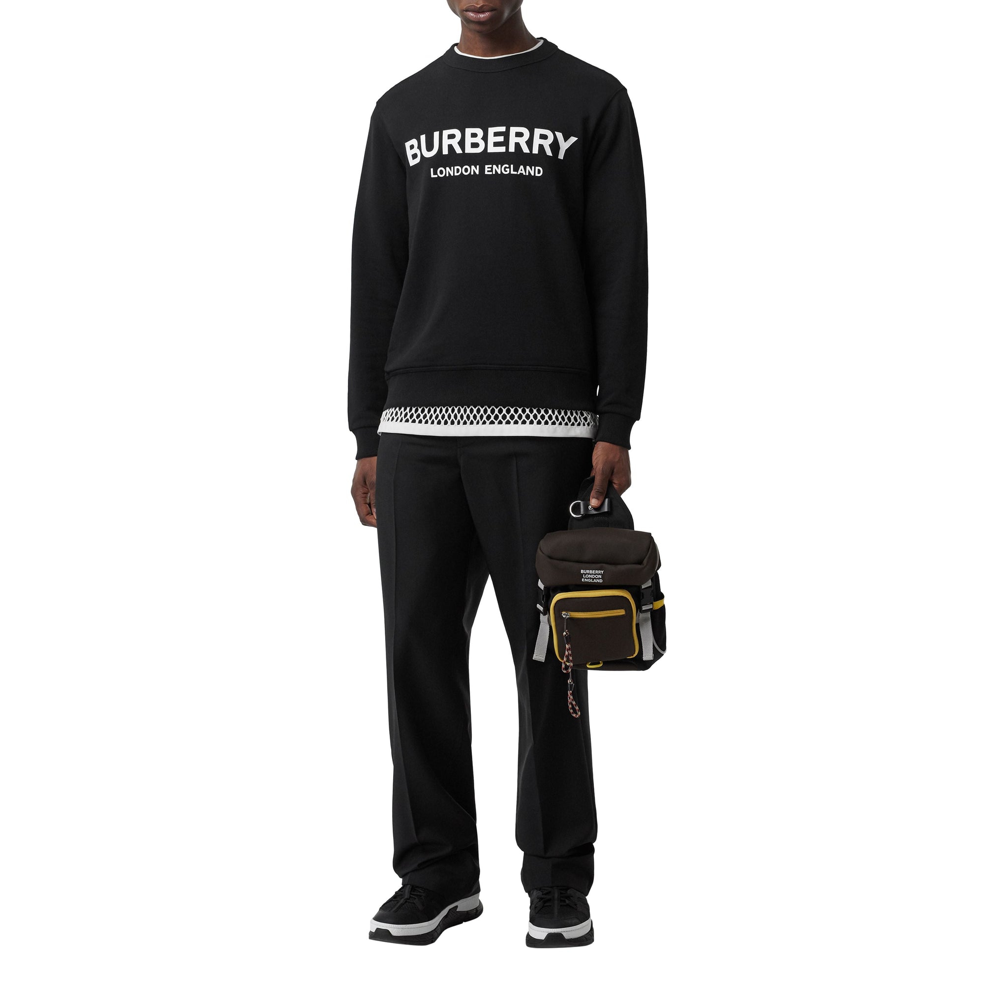 BLACK Sweat-shirt en coton avec logo