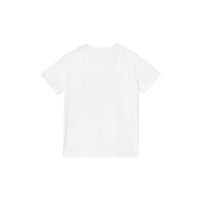 WHITE T-shirt en coton avec imprimé lustre