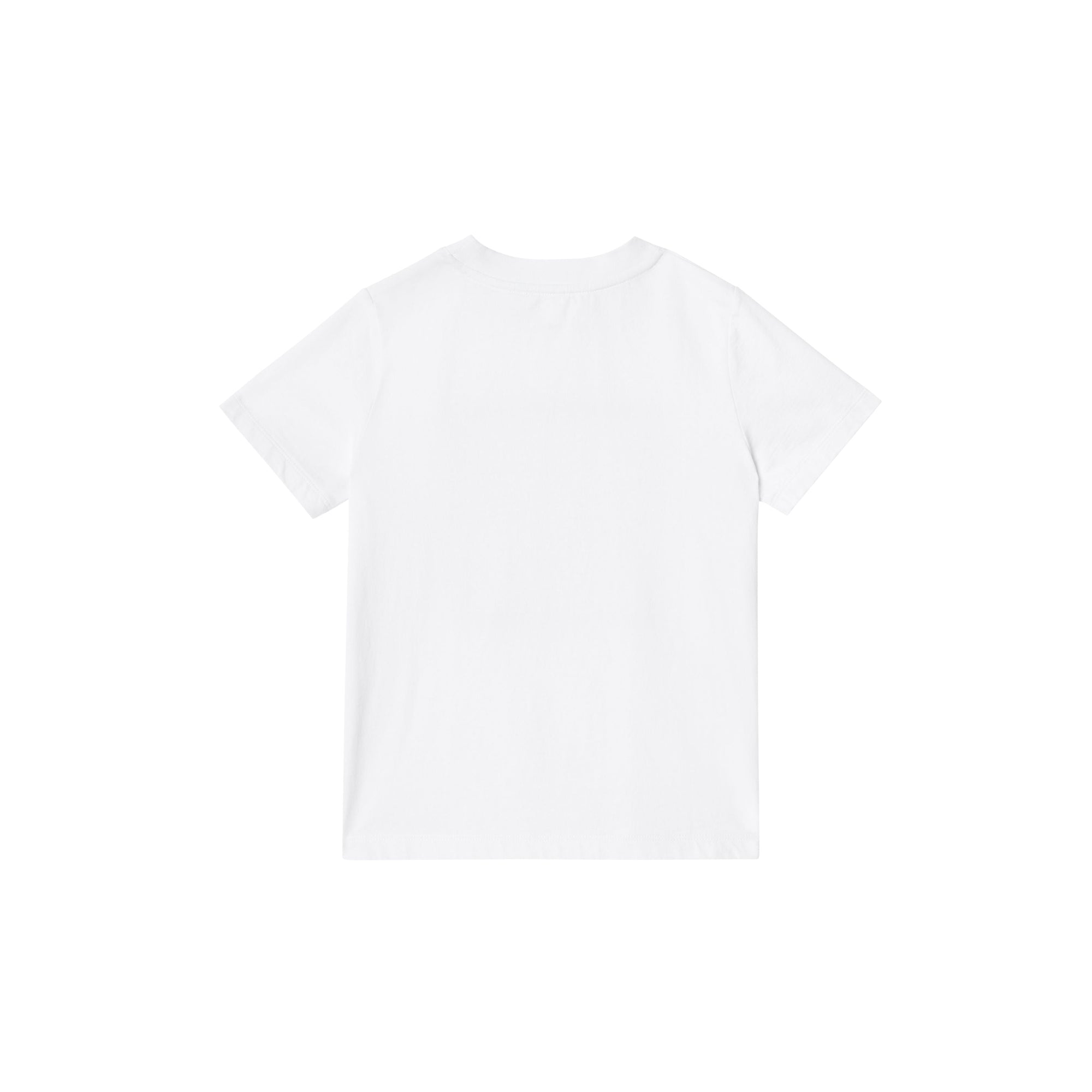 WHITE T-shirt en coton avec imprimé lustre