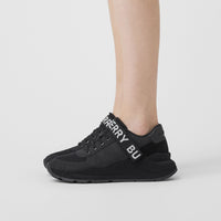 Sneakers en cuir - Noir