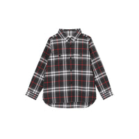 BLACK Chemise en coton Vintage check