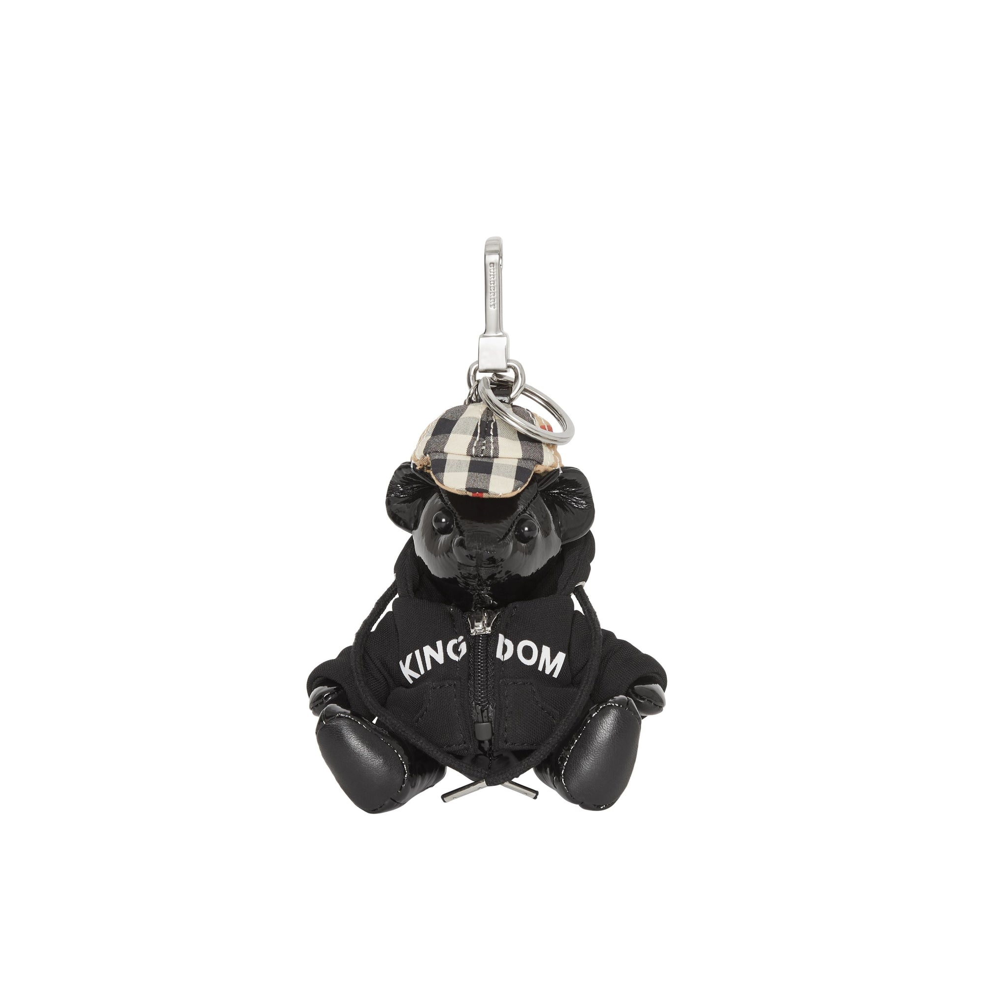 BLACK Bijou porte-clés Thomas Bear avec haut à capuche
