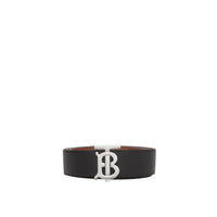 MALT BROWN/BLACK Ceinture réversible en cuir Monogram