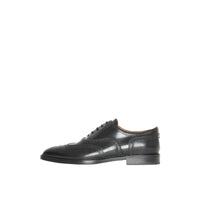 BLACK Richelieus Oxford en cuir